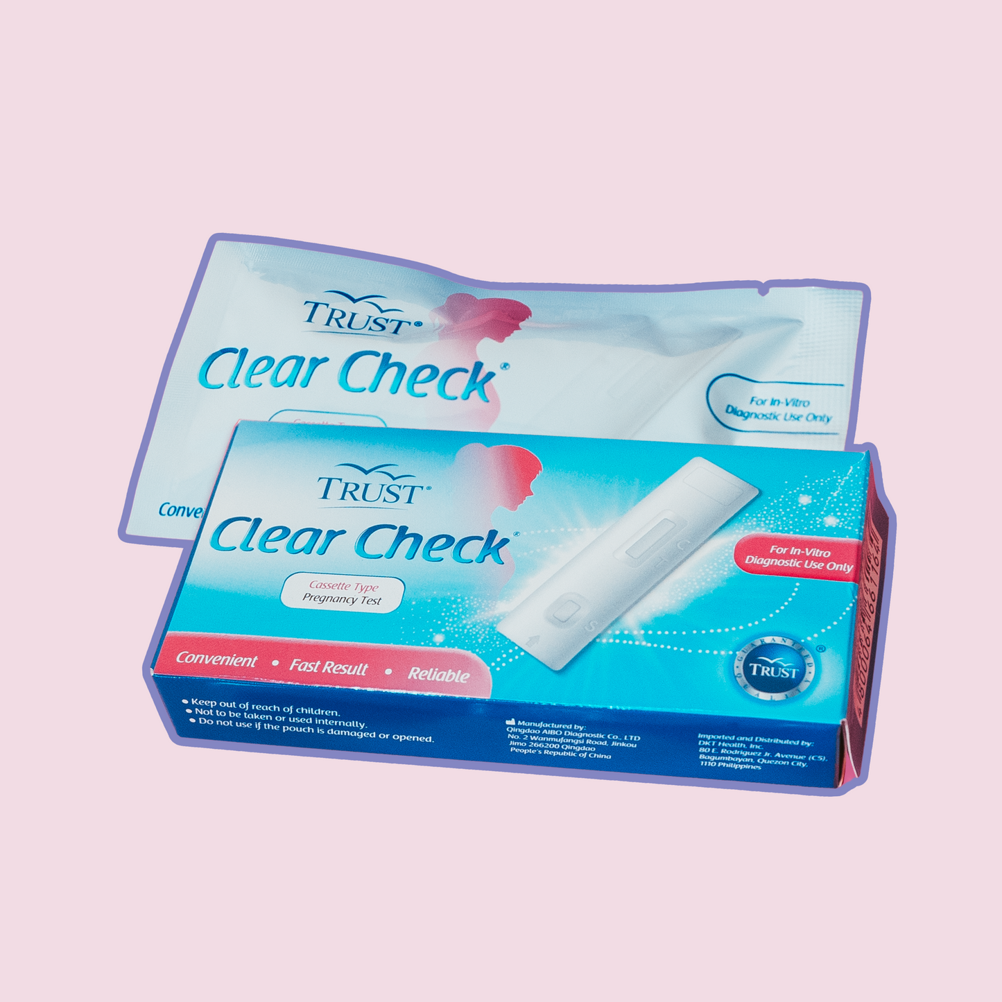 Trust Clear Check Pregnancy Test (Cassette)